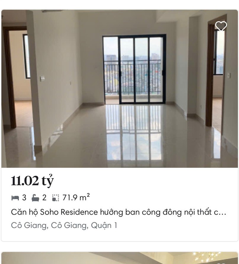 Căn Hộ Soho Residence